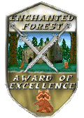 I WON THE ENCHANTED FOREST AWARD OF
EXELLENCE!!!