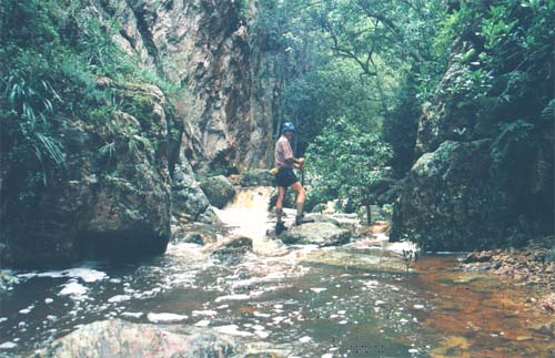 Hiking a kloof