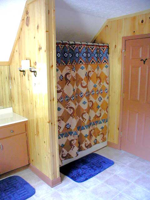 Photo of the Upstairs Bathroom