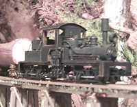 The Joe Works Shay crossing Broughton Creek. Click on the pic for more info on Shay locomotives