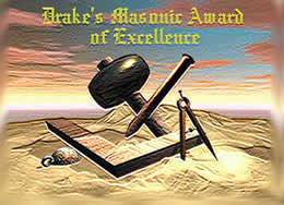 Outstanding Masonic Website Certificate