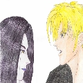 Very nice profile of Leon here!&nbsp; Is it just me, or is D staring at Leon's mouth?! hehe ^_^