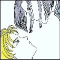 D:&nbsp; Hello, Keiji-san...&nbsp;&nbsp;&nbsp;&nbsp;&nbsp; Leon:&nbsp; *gulp*&nbsp; eh hehe *sweatdrop*