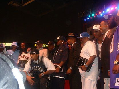 Group Picture of some of the nation's most noticeable figures at Hip Hop Summit 