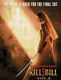 Uma Thurman as the Bride in, "Kill Bill Volume 2."