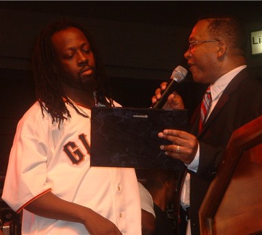 Wyclef Jean and Dr. Ben Chavis