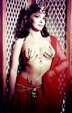 Gina as the Queen of Sheba