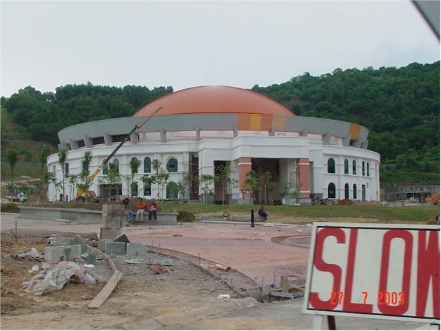 A newly constructed Hall in UMS