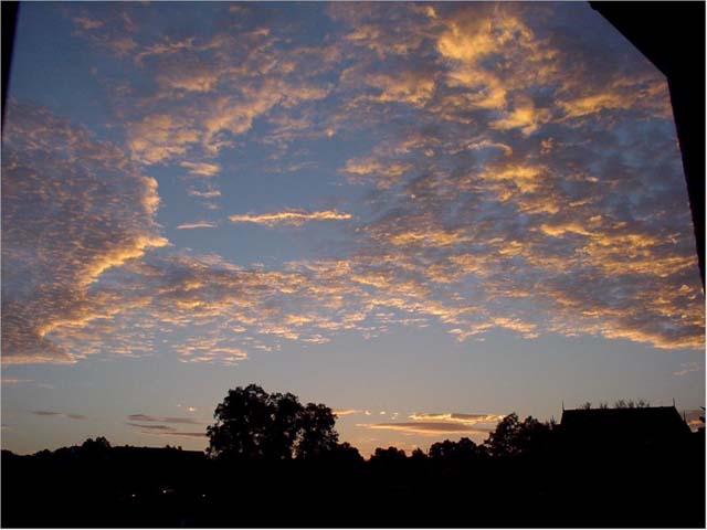As the sun rise..