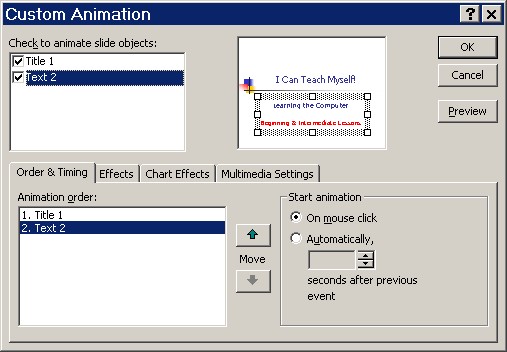 Learning the Computer - Advanced - Microsoft PowerPoint Learning the Computer - Advanced - Microsoft PowerPoint