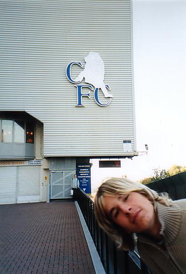 Adz and Steve at Chelsea