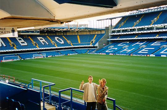 Andrew and Steve in the Bridge