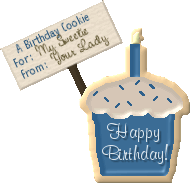 Birthday/cookie