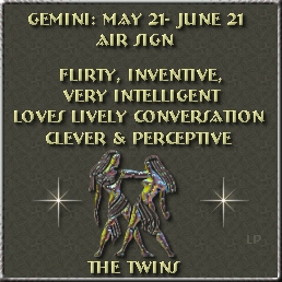 Gemini/plaque