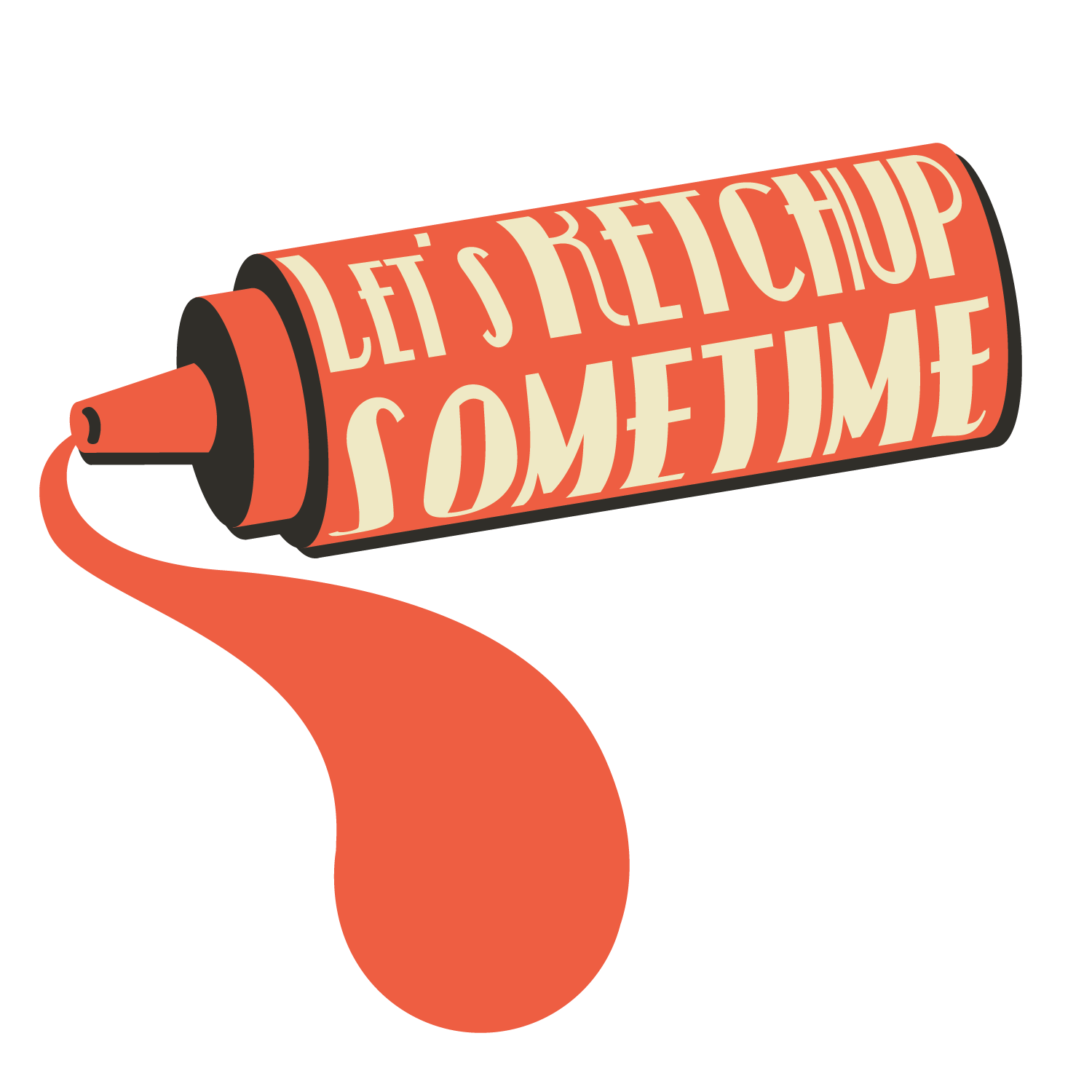 Lets Ketchup Sometime logo