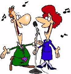 Couple Singing