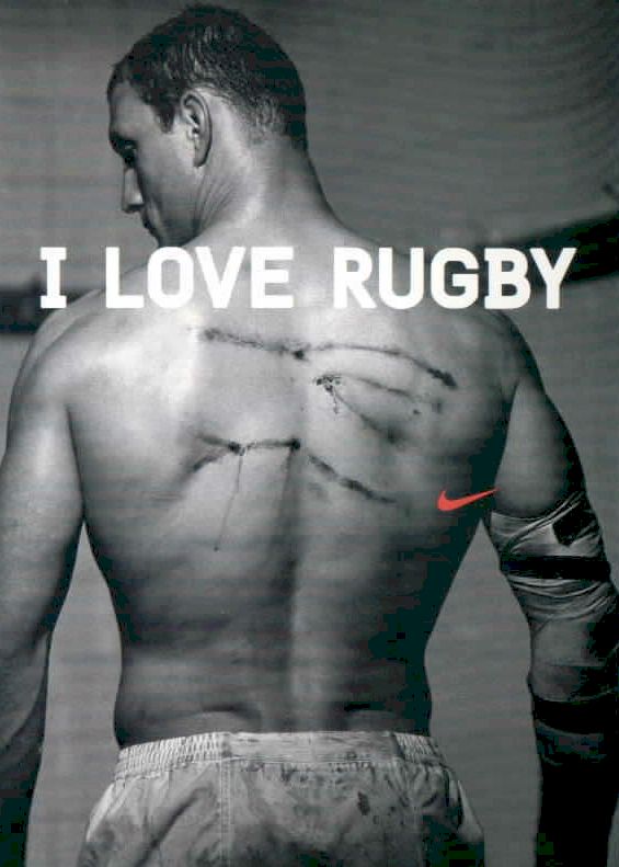 Nike ad, but bottom line... RUGBY !
