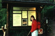 Flo at trailhead