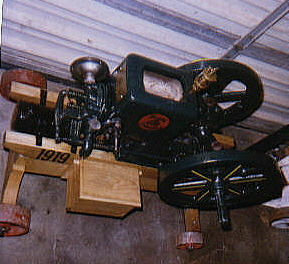 restored on oak cart