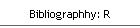 Bibliographhy: R