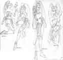 Hyperjen T-Shirt Sketches