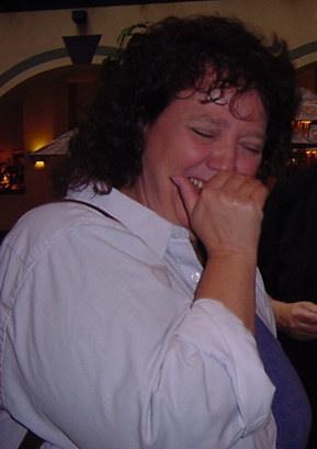 Viki laughing in Dallas 