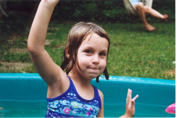 Swimming at age 5
