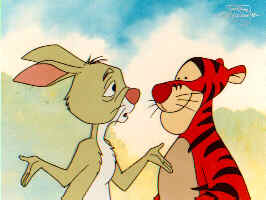 tigger and rabbit