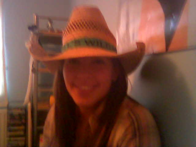 shes a cowgirl...yeee ha!!