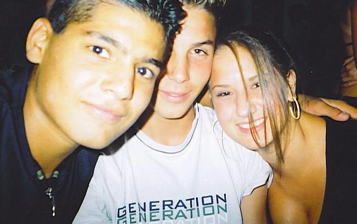 Me&nbsp; young Mike n Ellis