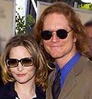 Eric Stoltz and Jennifer Jason Leigh at the Independent Spirit Awards, 2002