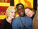 Kim Dickens, Don Cheadle, Eric Stoltz - cast of "Things Behind the Sun"