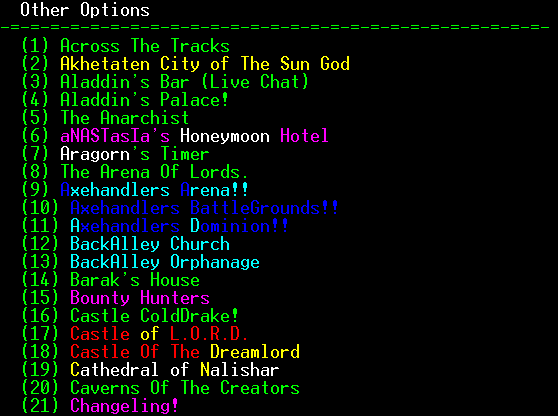 First 21 of list of IGM's