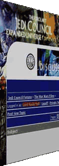 Jedi Council Expanded Universe Community forum - Winter 2003