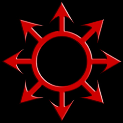 This chaos star is Copyrighted 2004 by Devin Ellenwood, aka Lord Brian Sinjin. Don't even think of stealing it.
