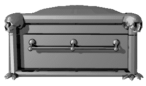 A coffin