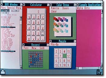 Windows 1.0 graphical user interface