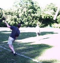 Pher does toss the caber