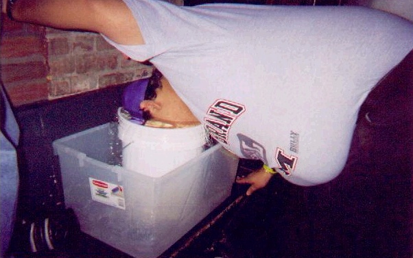 Dipping in