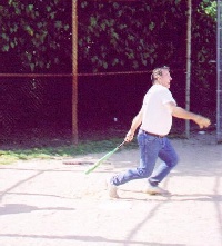 Pete Chema takes his hacks