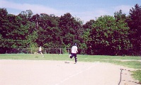 Chasing the ball