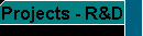 Projects - Research & Development