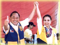 JOE DE VENECIA & LOREN LEGARDA