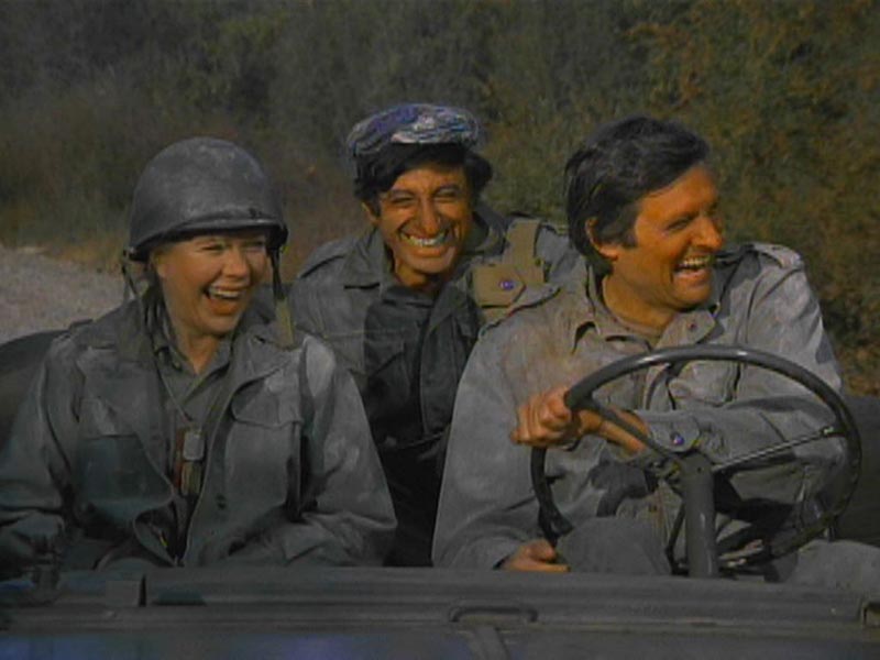 (1975) From 'Aid Station' "Over hill over dale we will hit the dusty trail as the caissons go rolling along..."