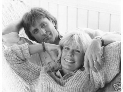 With Joe Higgens: Promo shot for First Affair. Nice sweater! ;p