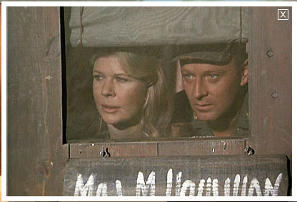 "SHHH someone will catch us Margaret" "There's a sniper out there Frank NO ONE CARES"