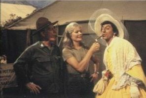 "You couldn't give a soldier a light now could ya?" "If there was one here, then yes" "Give the gal from Tara a light Major"