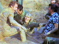 (1975) From 'Bulletin Board' The Major GETS MUDDY!!!