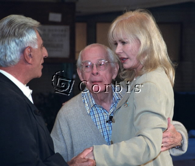 Loretta with Harry and Jamie "What no dress?"