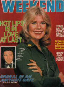 On the cover of Weekend magazine in July, 1980